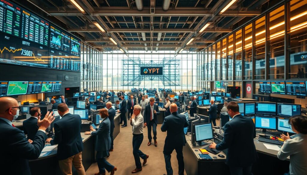 the trading pit