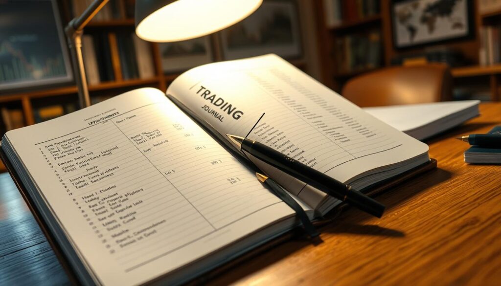 trading journal documentation