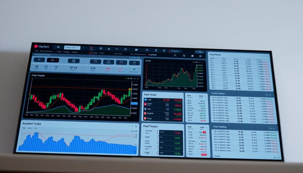 trading platforms dashboard