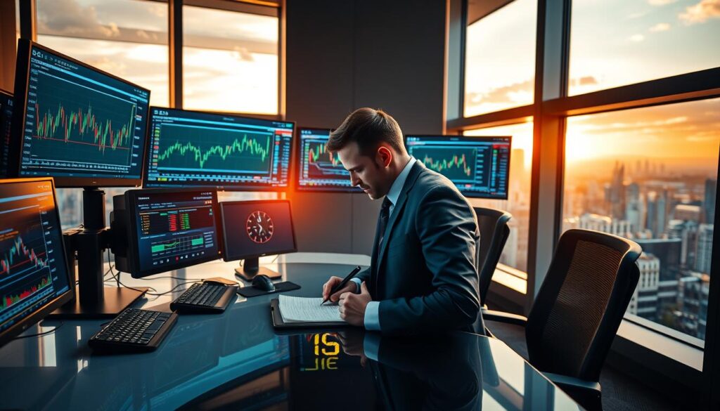 consistent trading routine