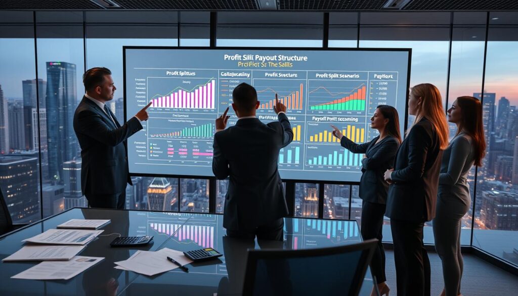 payout structure and profit splits